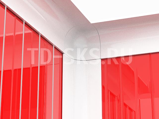 Скругляющий профиль DAARTS DS-100  плинтус 